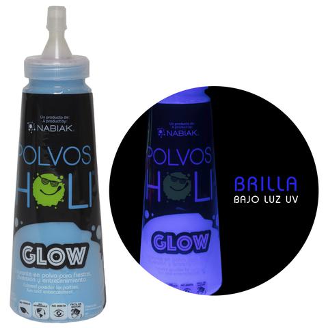 Botella Squeeze Holi Glow Azul 150gr