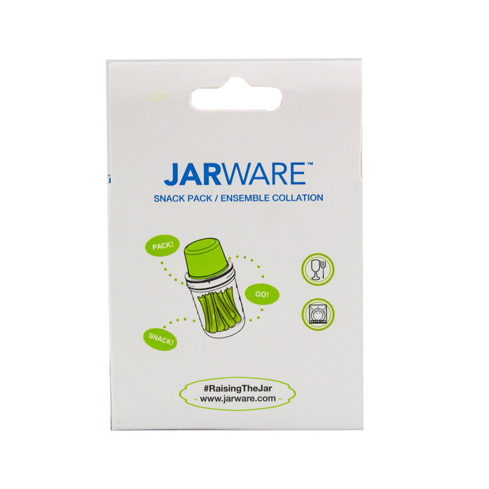 Accesorio Snack para Mason Jar boca ancha Verde JARWARE