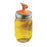 Accesorio Tapa para Aceite Boca Regular Naranja Mason Jar JARWARE
