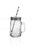 Mason Jars Ice Cold Drink c/Asa 16oz con Tapa y Popote de Papel Paquete con 12 Frascos (473 ml) - Alkila Shop - 3
