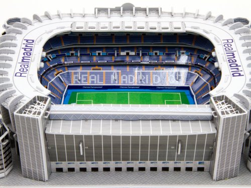 Puzzle 3D estadio Santiago Bernabeu Real Madrid - Kilumio