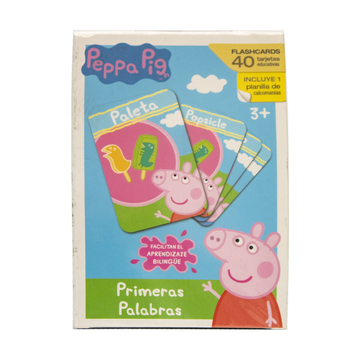 Flash Cards Primeras Palabras Peppa Pig Novelty
