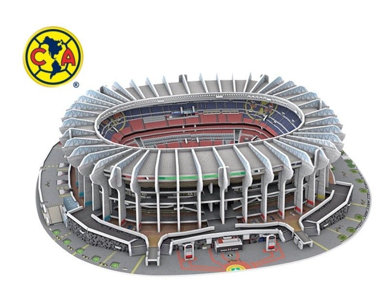 Rompecabezas 3d Estadio Azteca Club América México Nanostad