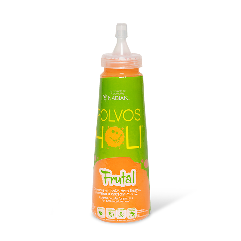 Botella Squeeze Holi Frutal Naranja - Durazno 150gr
